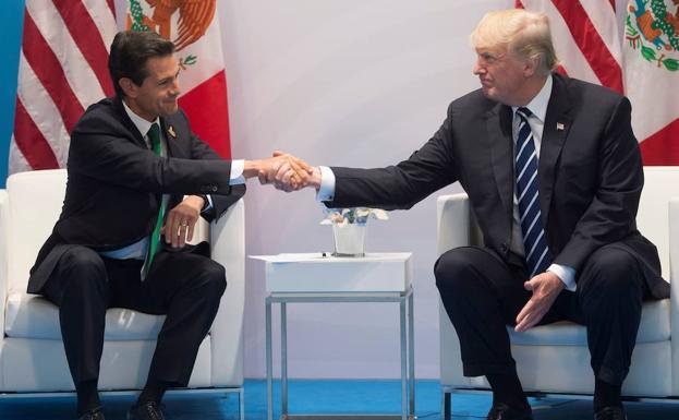 Una discusión por el muro con Trump frustra de nuevo la visita de Peña Nieto a EE UU