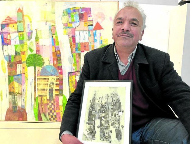 El pintor que huyó del Daesh