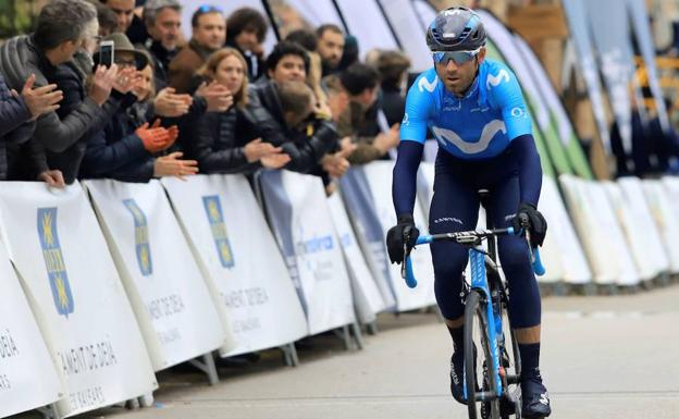 Alejandro Valverde correrá este sábado la Strade Bianche