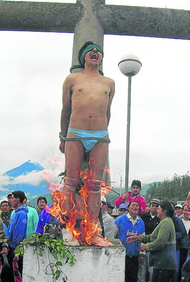 'Justicia comunitaria', la forma más cruel de acabar con los delincuentes