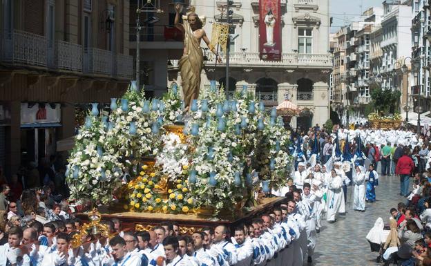 Procesiones de Cartagena: Horario e itinerario de todas las procesiones de Domingo de Resurrección (1 de abril)