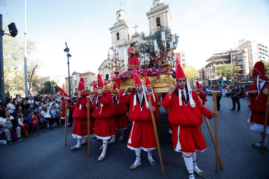 El tumulto 'colorao' inunda Murcia