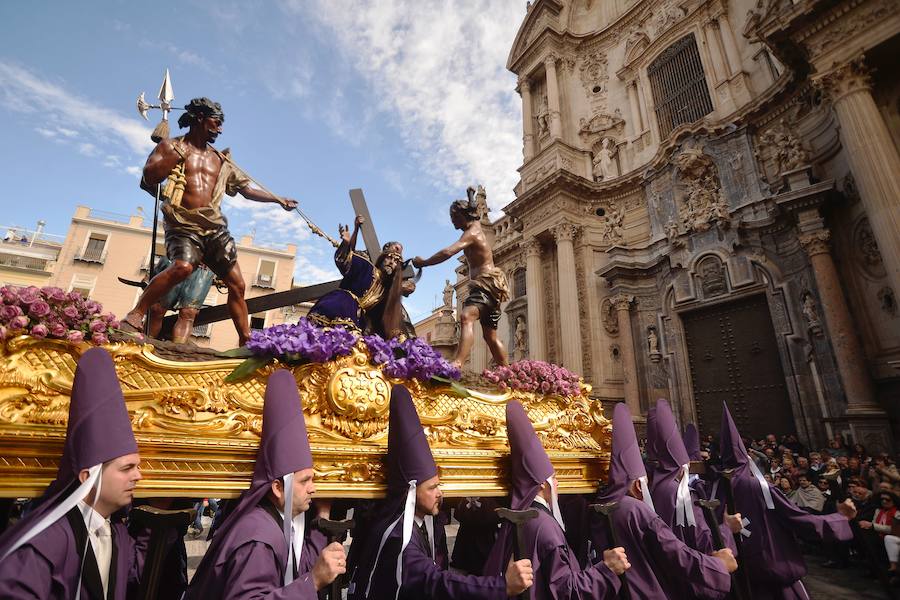 Los Salzillos, de cerca, y otros detalles de la procesión