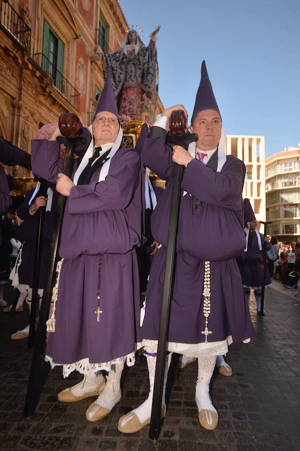 Las imágenes del gran día de la Semana Santa murciana