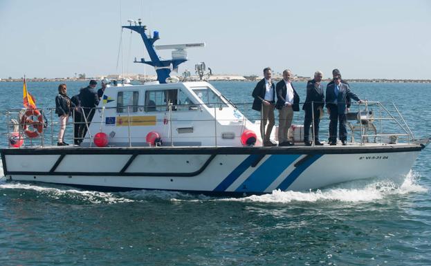 Refuerzan las labores de vigilancia marítima en el Mar Menor con una nueva embarcación