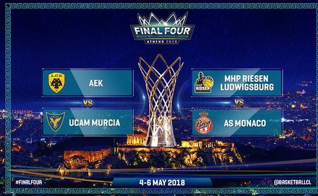 El UCAM Murcia arrancará la 'Final Four' ante el hueso más duro