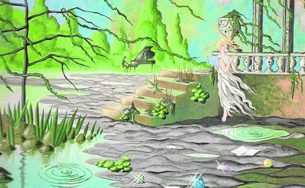 Pintura, ilustración y armadura marina