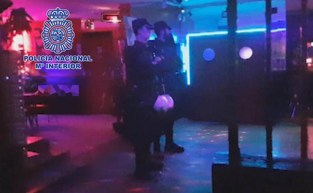 Nueve detenidos en una redada contra los «putipubs» de Fortuna