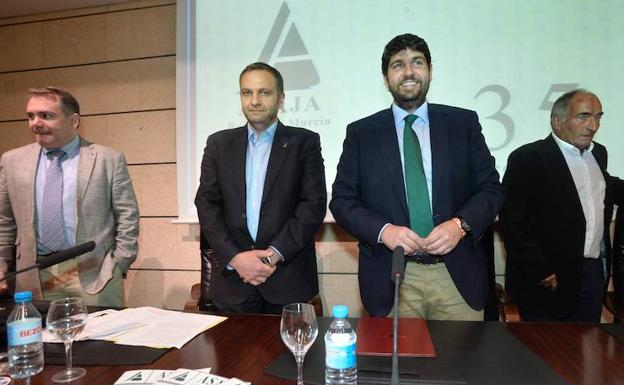 López Miras, satisfecho con acuerdo que permite trasvasar 38 hm3 en mayo y en junio