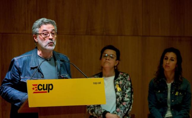 El diputado de la CUP Carles Riera./Efe