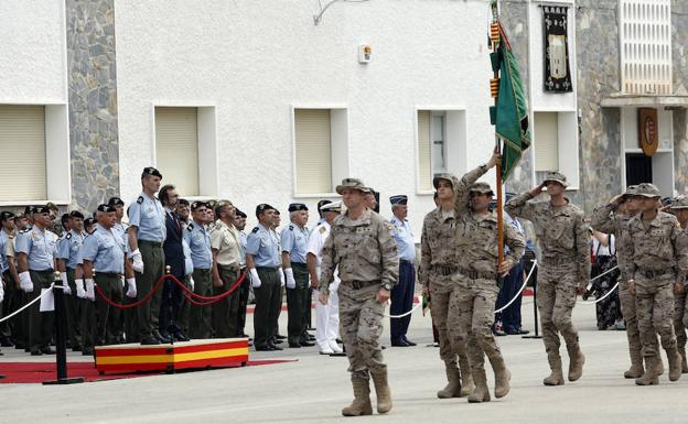 El Acuartelamiento Santa Bárbara despide al contingente EUTM Malí
