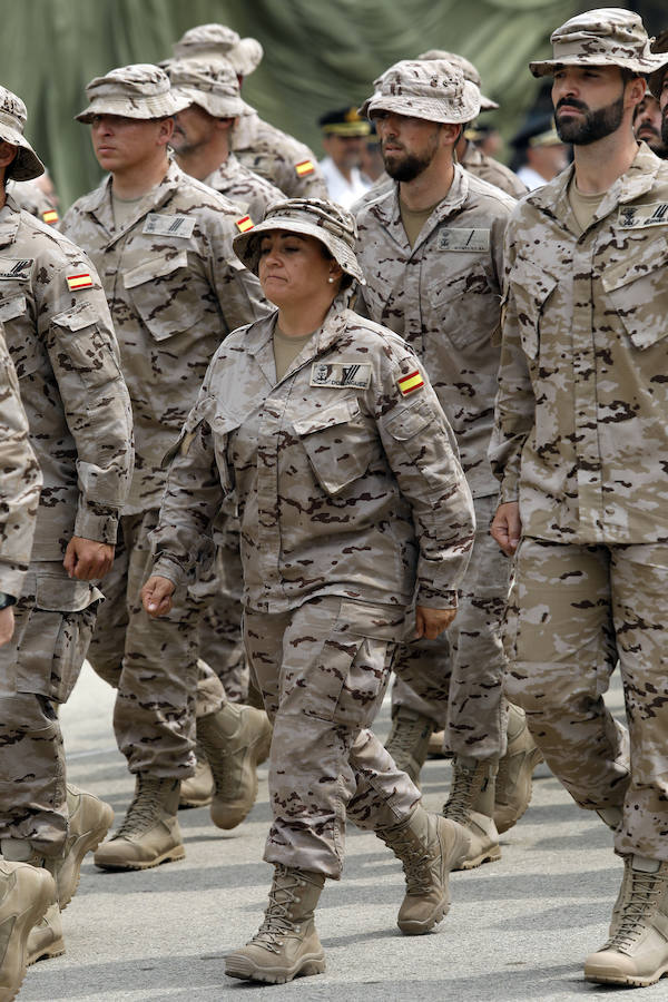 El Acuartelamiento Santa Bárbara despide al contingente EUTM Malí