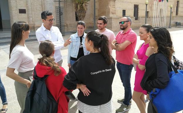 José Carlos Martínez abre las puertas de la Compañía Nacional a los alumnos de la UCAM