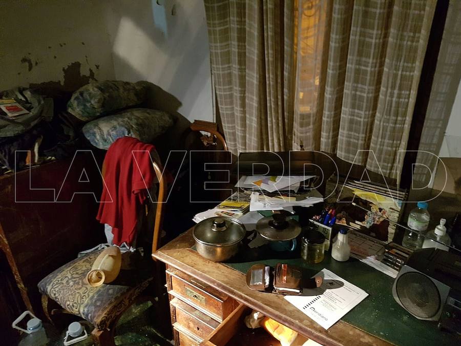 Así era por dentro la 'casa de los horrores' descubierta en Alcantarilla