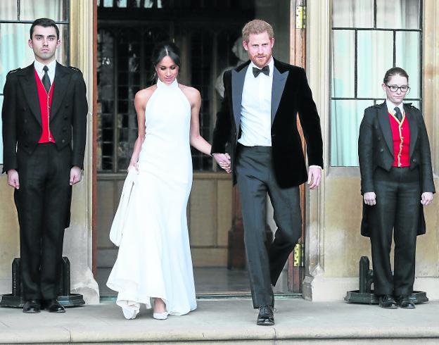 Así fue la fiesta de la boda del Príncipe Harry y Meghan Markle