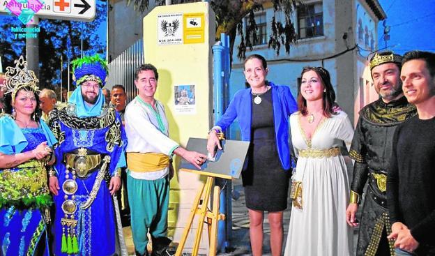 Trabucazos para inaugurar el campamento medieval de Archena