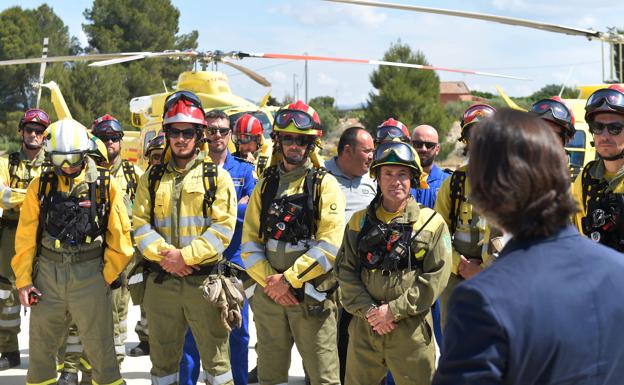 El plan contra incendios incorpora un avión anfibio del Ejército del Aire