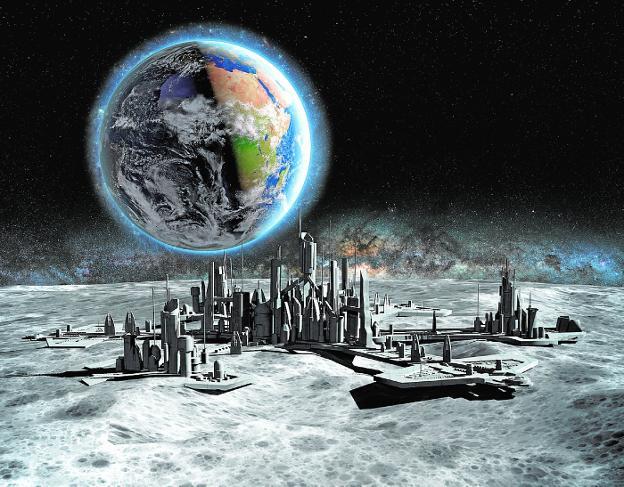 La Luna será el vertedero del mundo