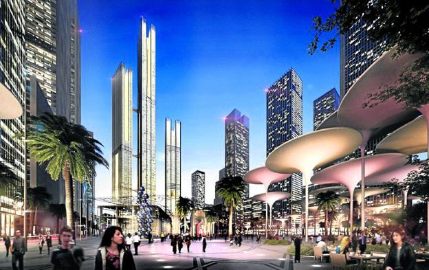 La nueva ciudad faraónica