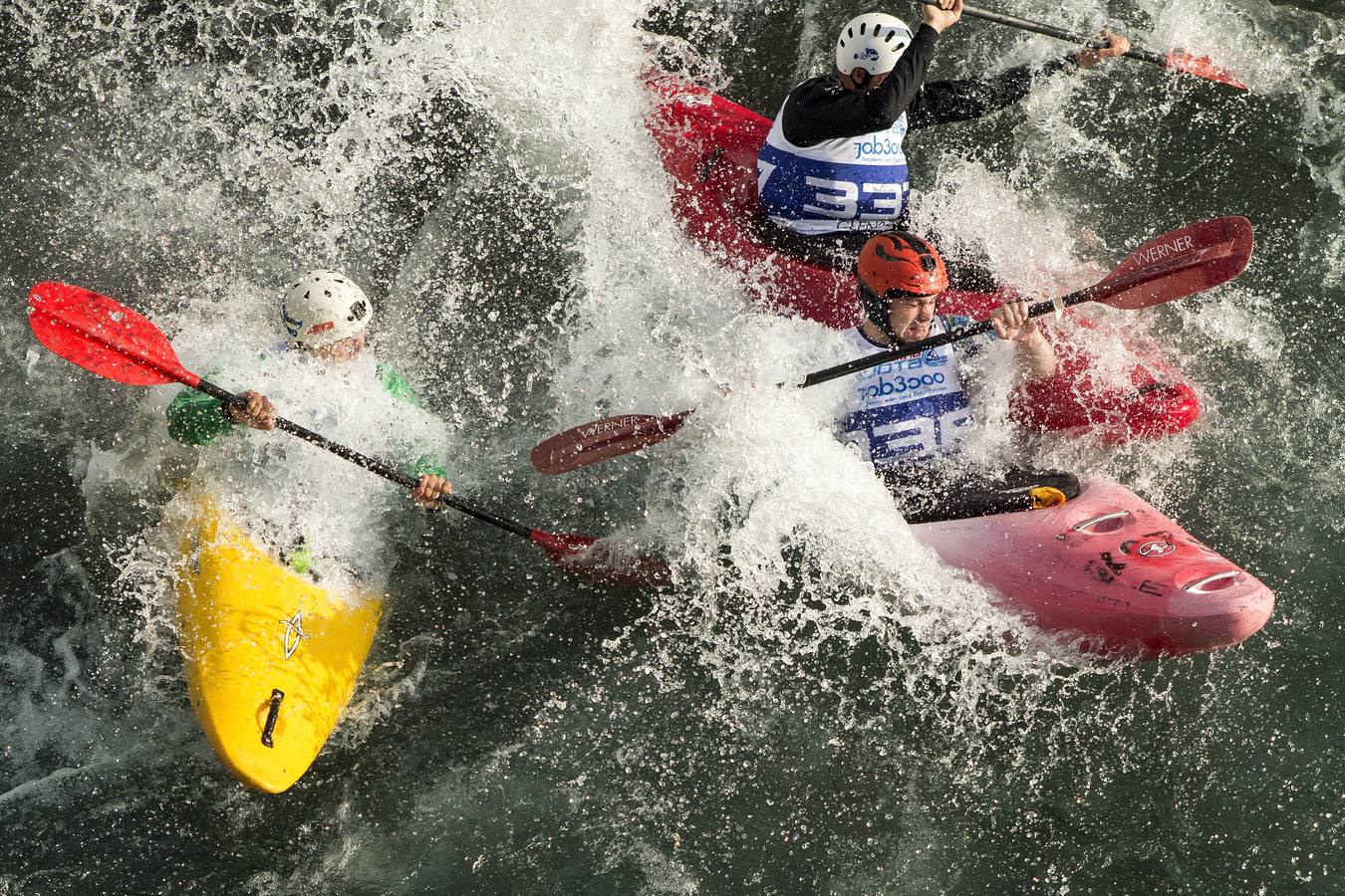 Navegando en agua corriente