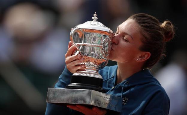 Halep finiquita su maldición en Roland Garros