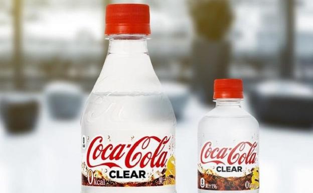 Coca-Cola lanza su primera bebida transparente