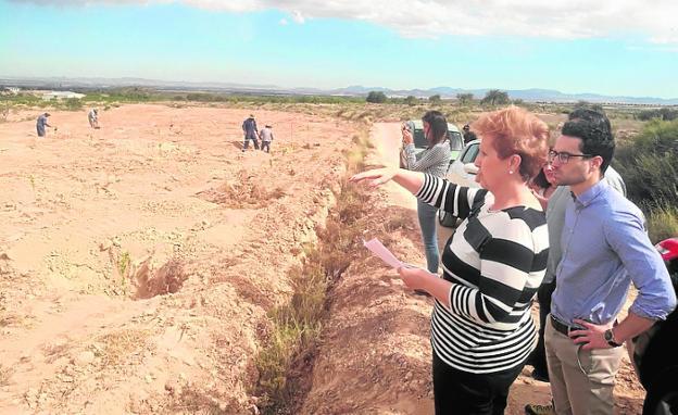 El proyecto murciano Life Amdry C4 recibe la visita de su supervisor europeo