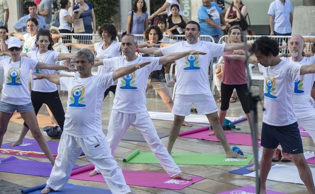 Yoga al aire libre