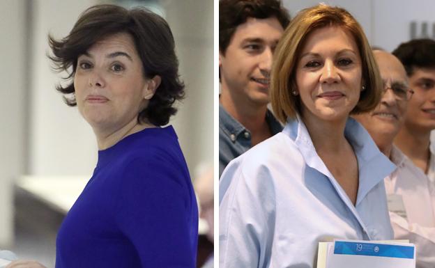 Sáenz de Santamaría pasará por Murcia este domingo; Cospedal, el lunes