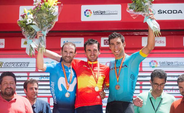 Plata para Valverde en el Campeonato de España