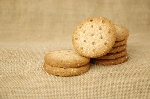 Galletas integrales de jengibre y canela