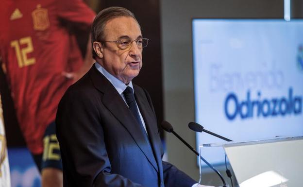 Florentino Pérez asegura que el Madrid se reforzará «con magníficos jugadores»