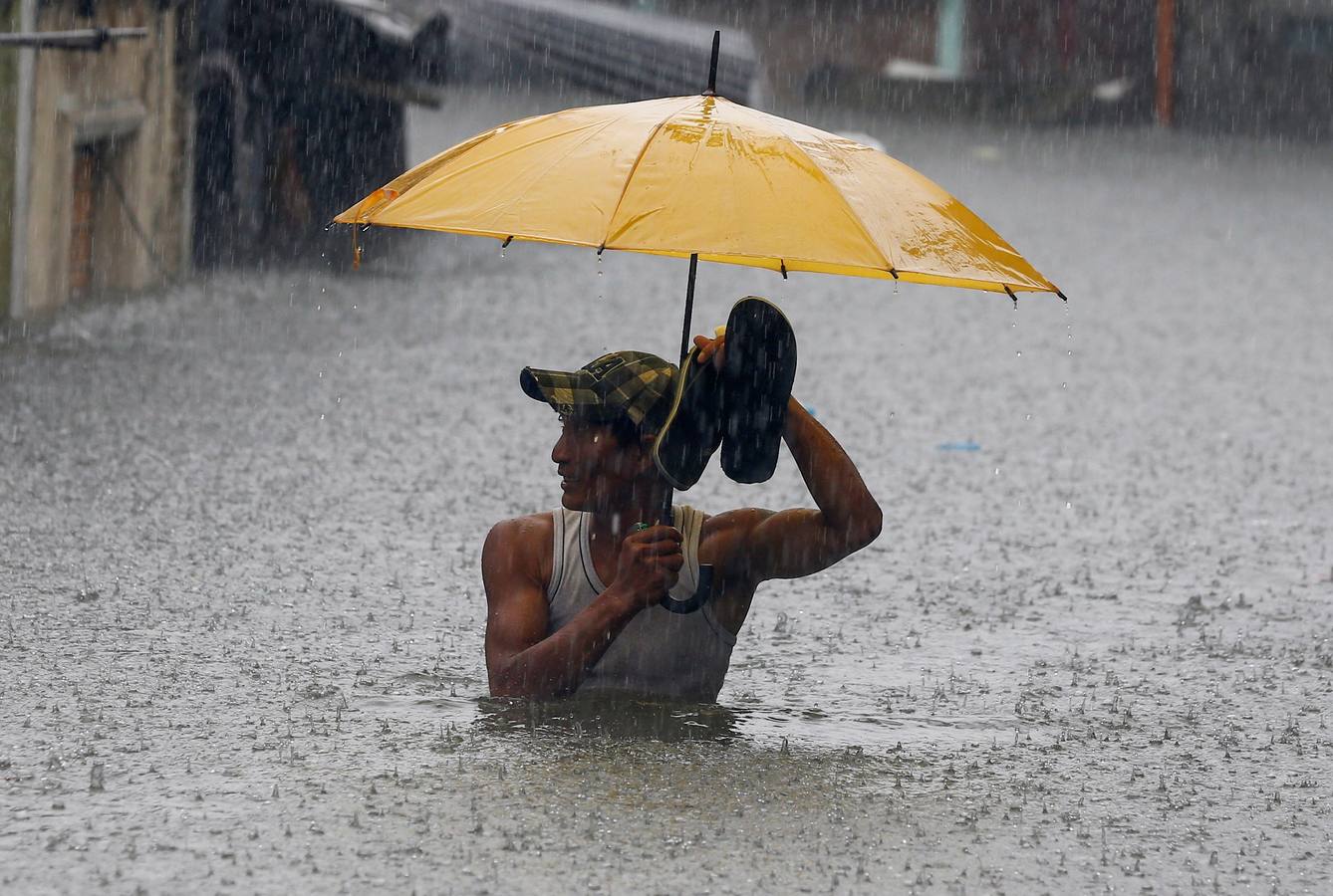 Con el agua hasta el cuello