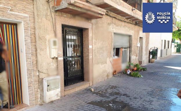 Detenido en Zarandona por intentar agredir a sus padres y su hermano con un cuchillo