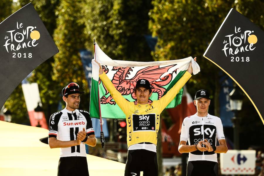 Geraint Thomas conquista el Tour