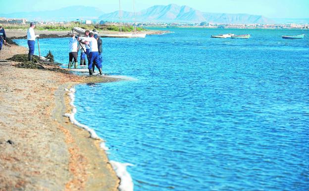 Celdrán acusa a Castejón de críticas «falsas» sobre la laguna