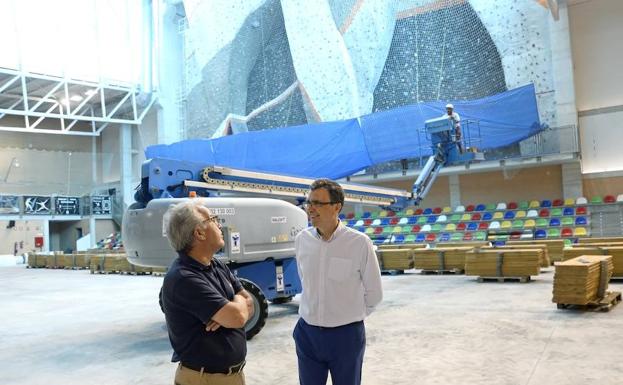 Ultiman la remodelación del pabellón Cagigal de Murcia