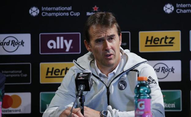 Lopetegui: «Si sale Kovacic buscaremos soluciones»