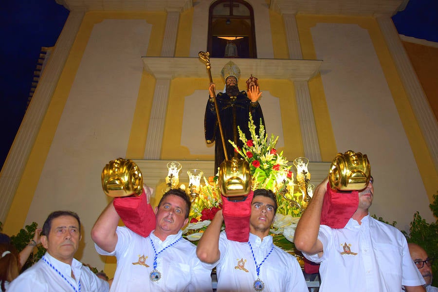 Más de doce mil cohetes iluminan el valle de Ricote