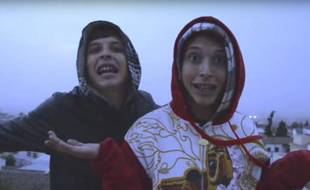 Los raperos Ayax y Prok, en Murcia