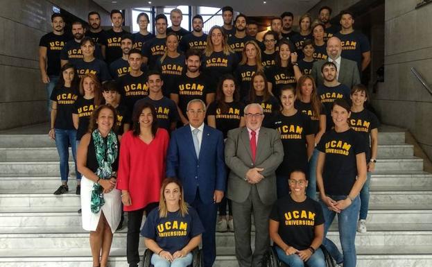 La UCAM se 'cuelga' 260 medallas