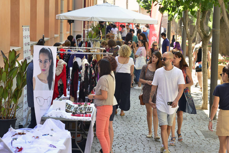 La plaza del Romea, escaparate para el diseño 'Made in Murcia'