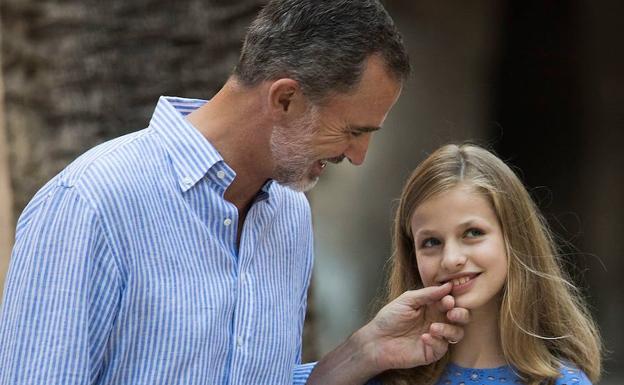 Leonor debuta en Covadonga como princesa de Asturias