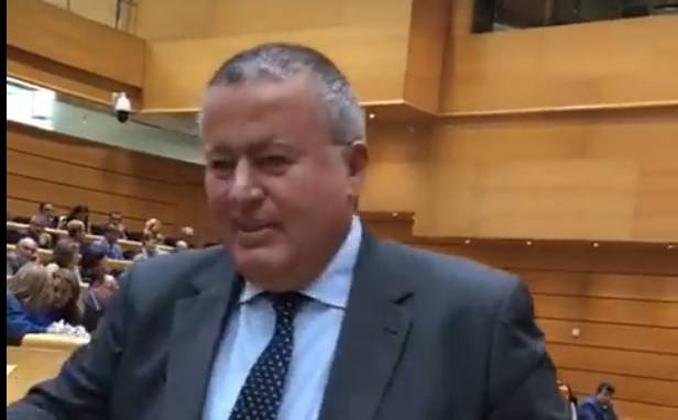 Francisco Bernabé toma posesión de su cargo como senador por Murcia