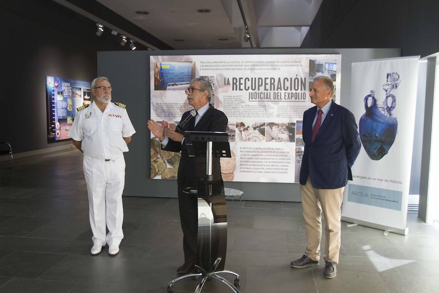 El Arqua sigue desvelando los secretos de 'Nuestra Señora de las Mercedes'