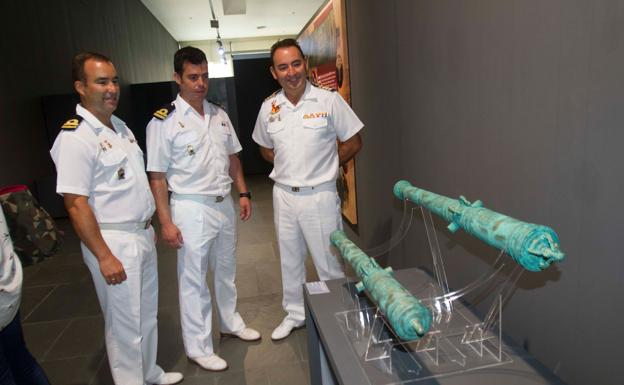 El Arqua muestra 29 piezas salvadas del expolio en la fragata 'Mercedes'