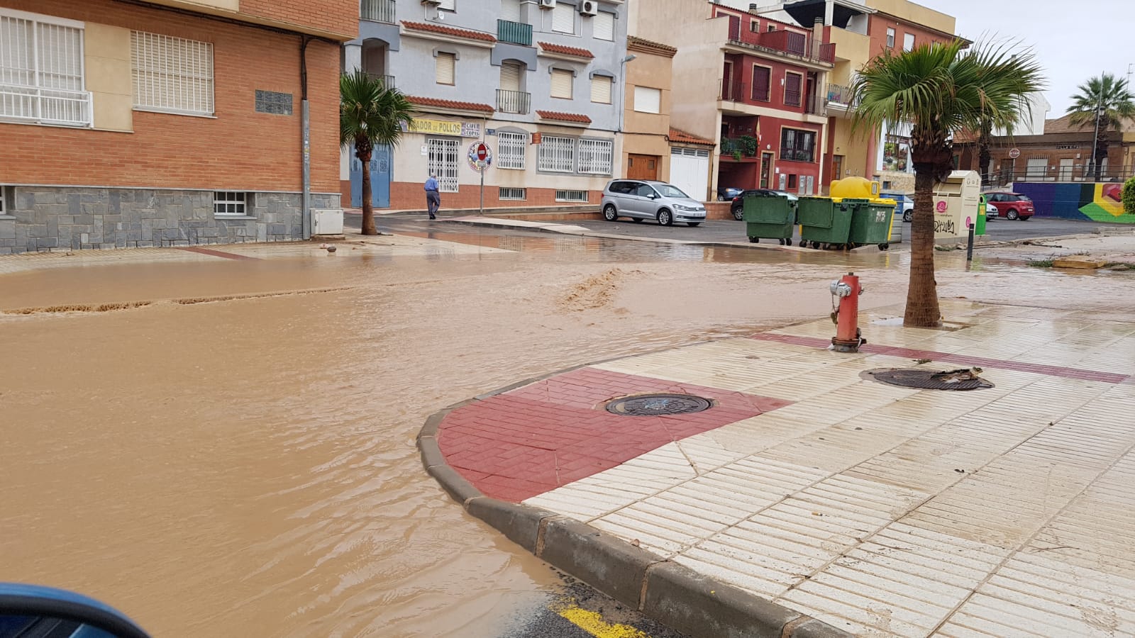 Un balcón y varios árboles derrumbados, principales incidencias de la tormenta