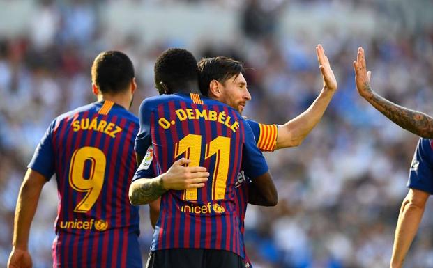 El Barça remonta por los pelos en Anoeta