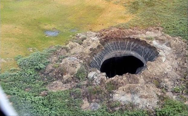 Resuelto el misterio del 'cráter del fin del mundo'