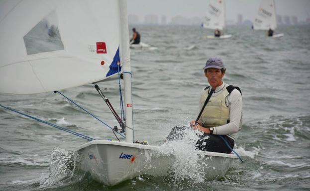 El murciano Carlos Martínez, subcampeón mundial de Laser Standar Grand Master